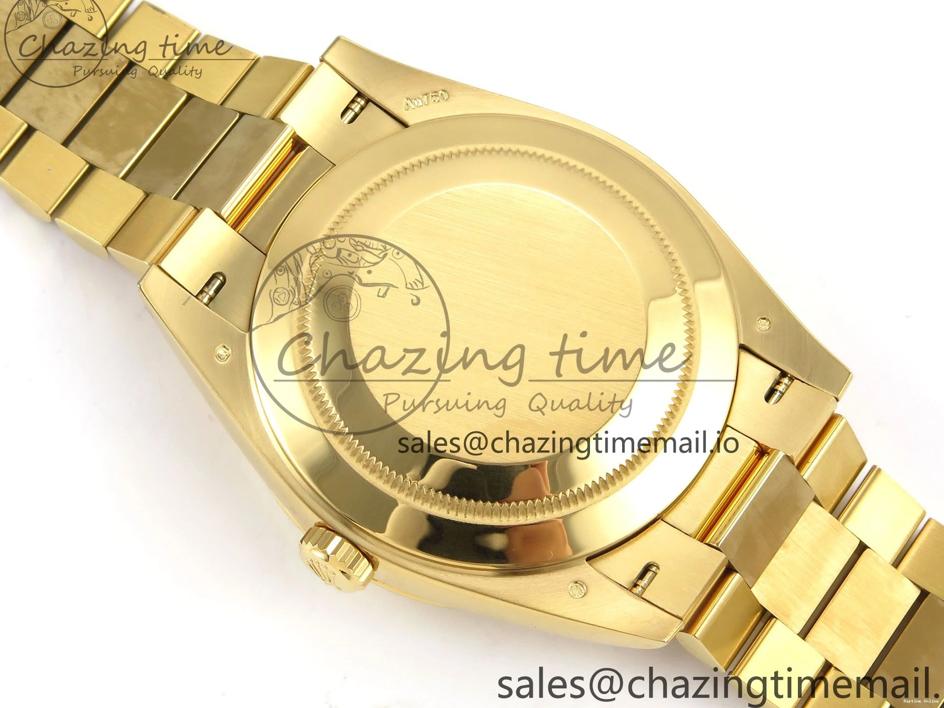 0508 Tailored Day Date 40 YG 228238 THBF 1:1 Best Edition YG Dial on President Bracelet VR3255 (Gain Weight) 952